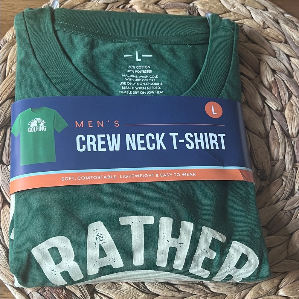Green Crew Neck T-Shirt